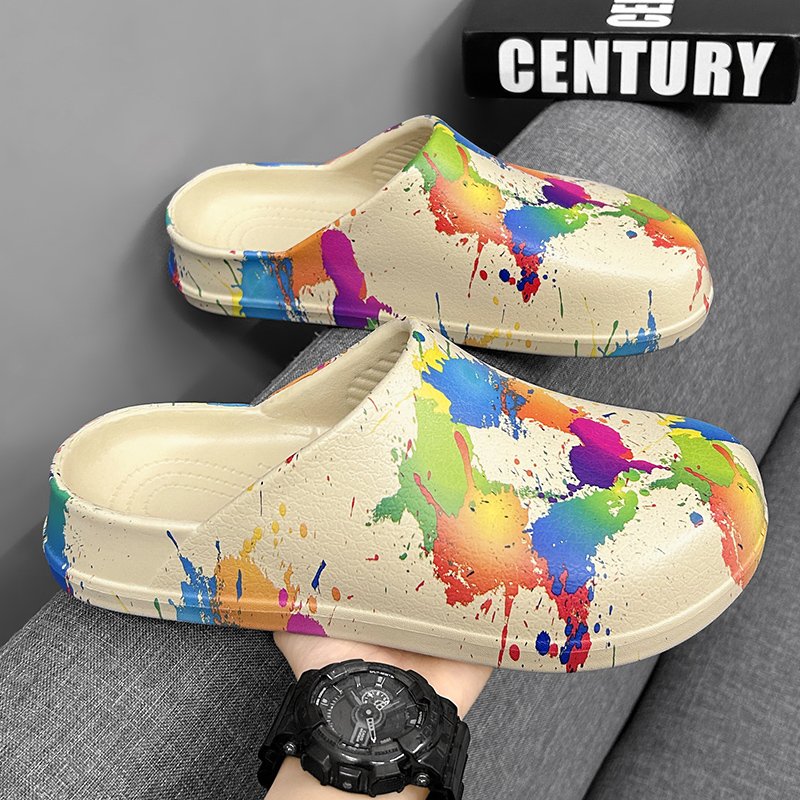 Espadrille Slip On - Men Women Graffiti Clogs EVA Slip