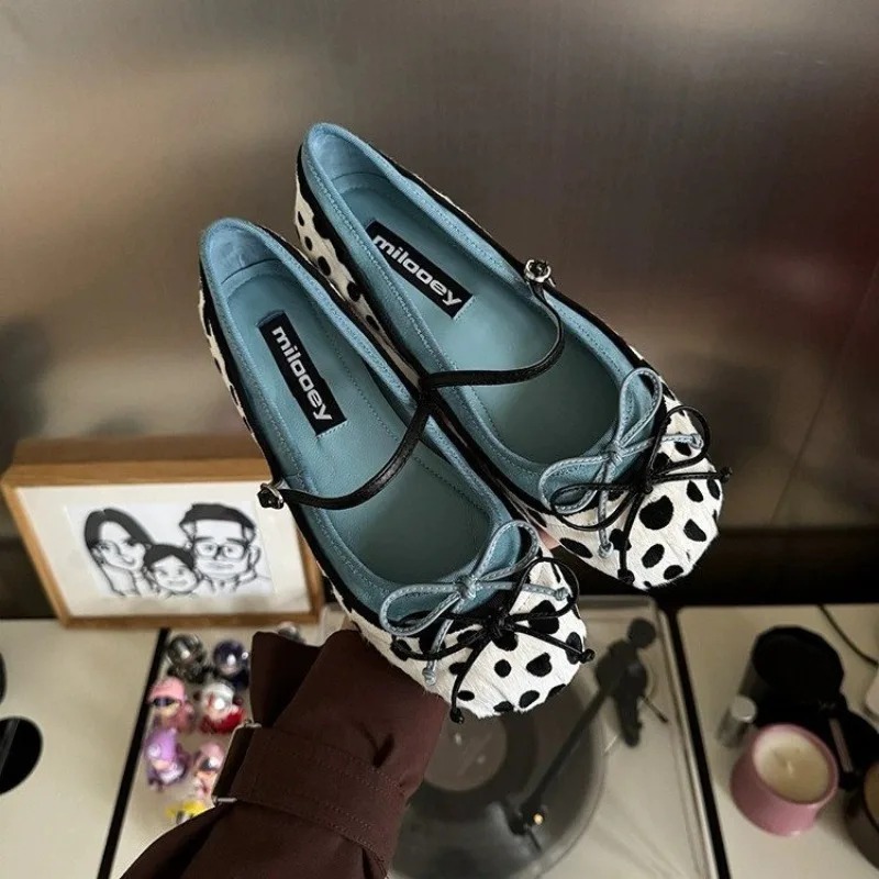 Espadrille Slip On - 2026French Flat Bottomed Rotundity Toe Ballet