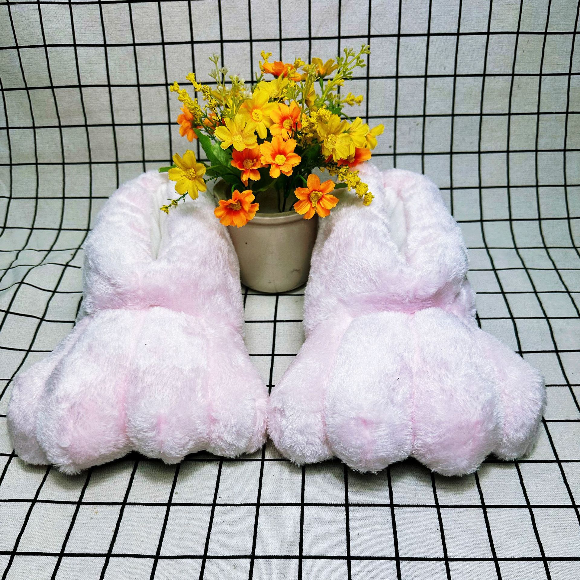Espadrille Slip On - In Stock Rabbit Paw Slippers Home