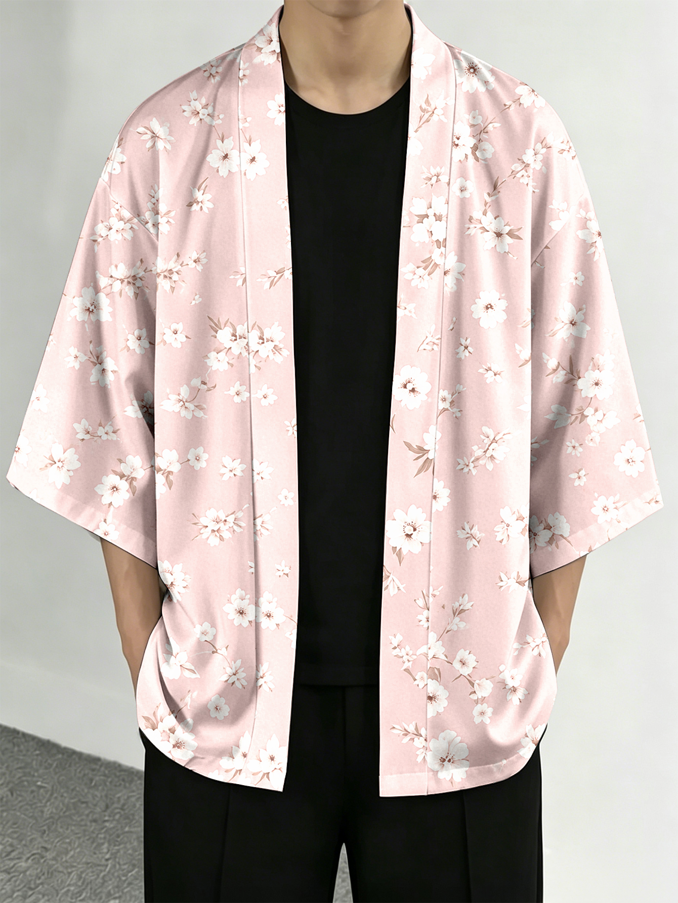 Resort Shirt Floral - Men's casual top Floral Sakura Casual