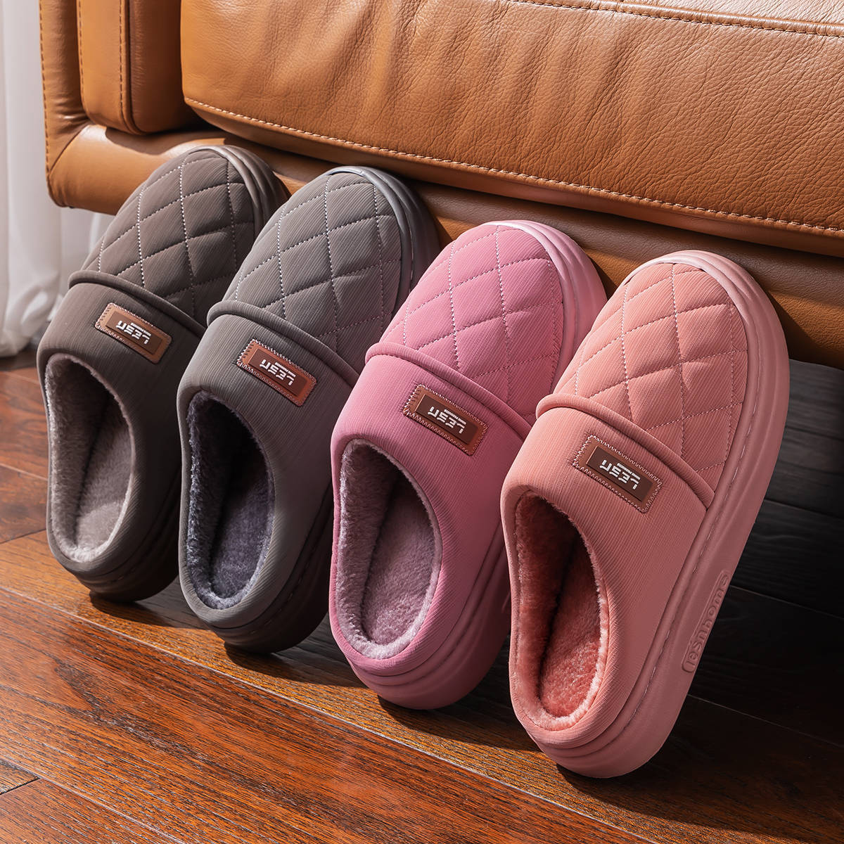 Winter Warm Slipper Women Men  – Flip Flop Leather Men recenzja i cena