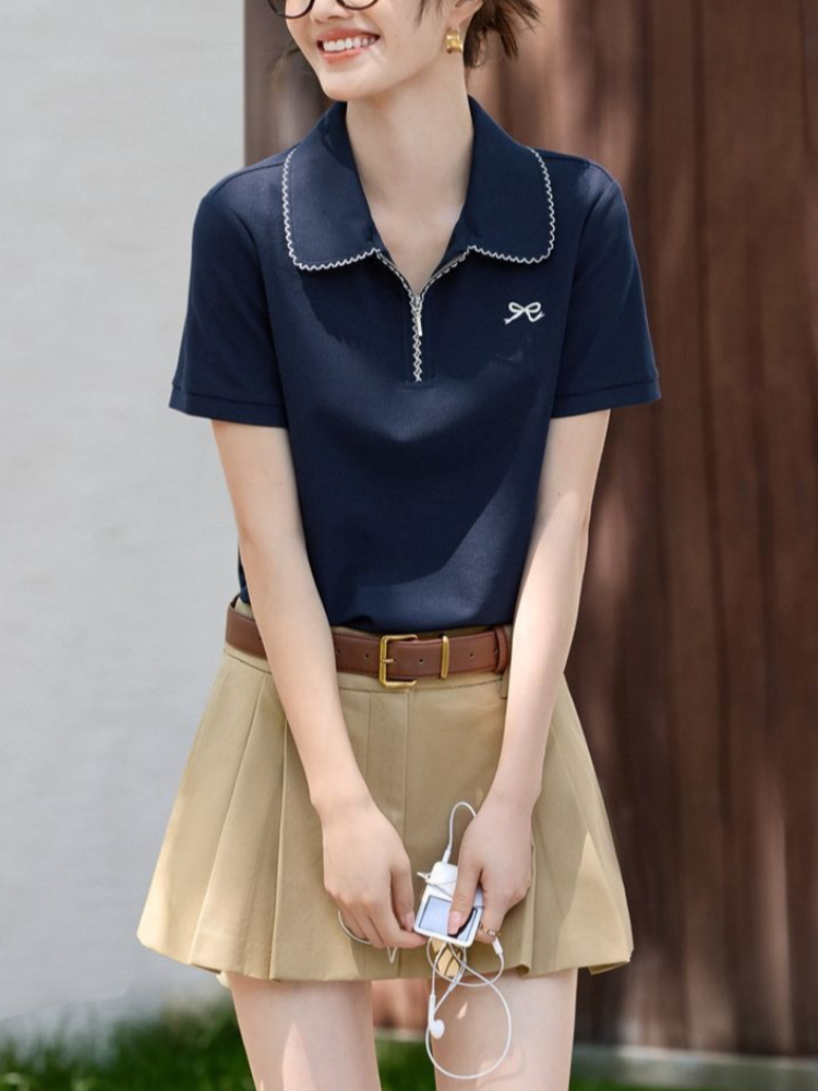 Women's Slim Fit Figure Flatte – Polo Shirt Pique recenzja i cena