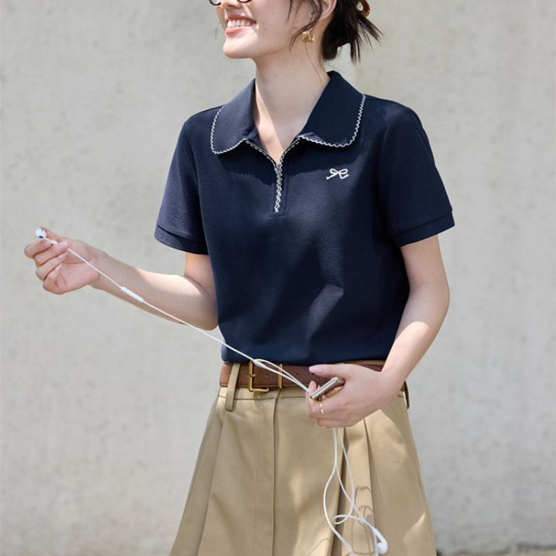 Women's Slim Fit Figure Flatte – Polo Shirt Pique recenzja i cena