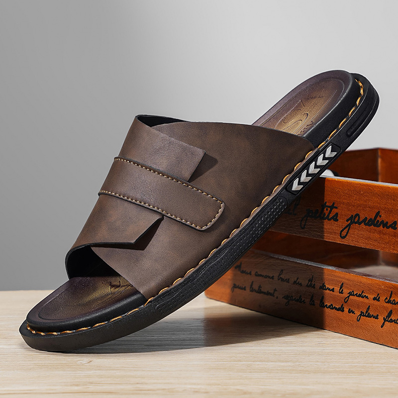 2026 Summer Classic Leather Me – Flip Flop Leather Men recenzja i cena