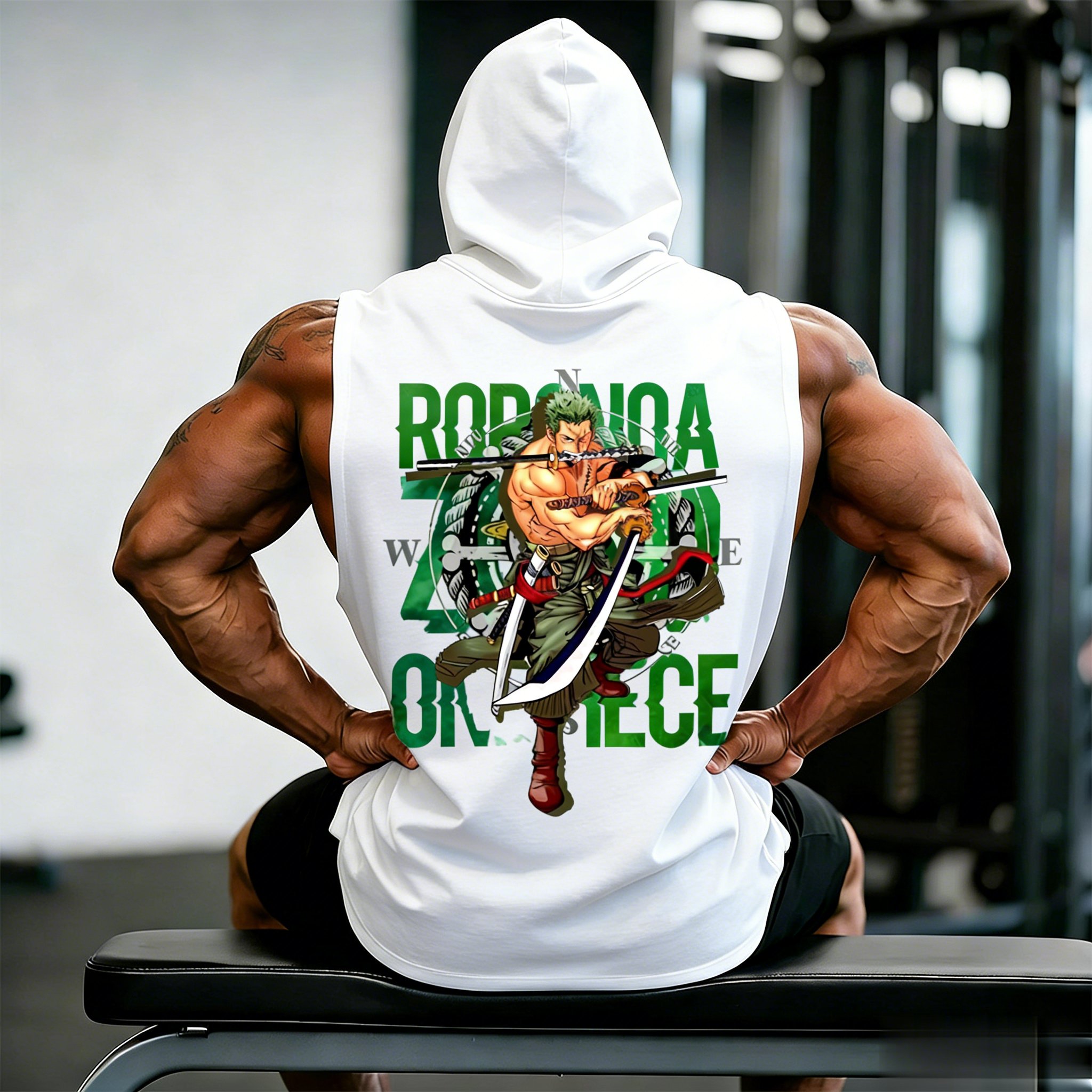 One Piece Zoro Roronoa Anime W – Tank Top Muscle recenzja i cena