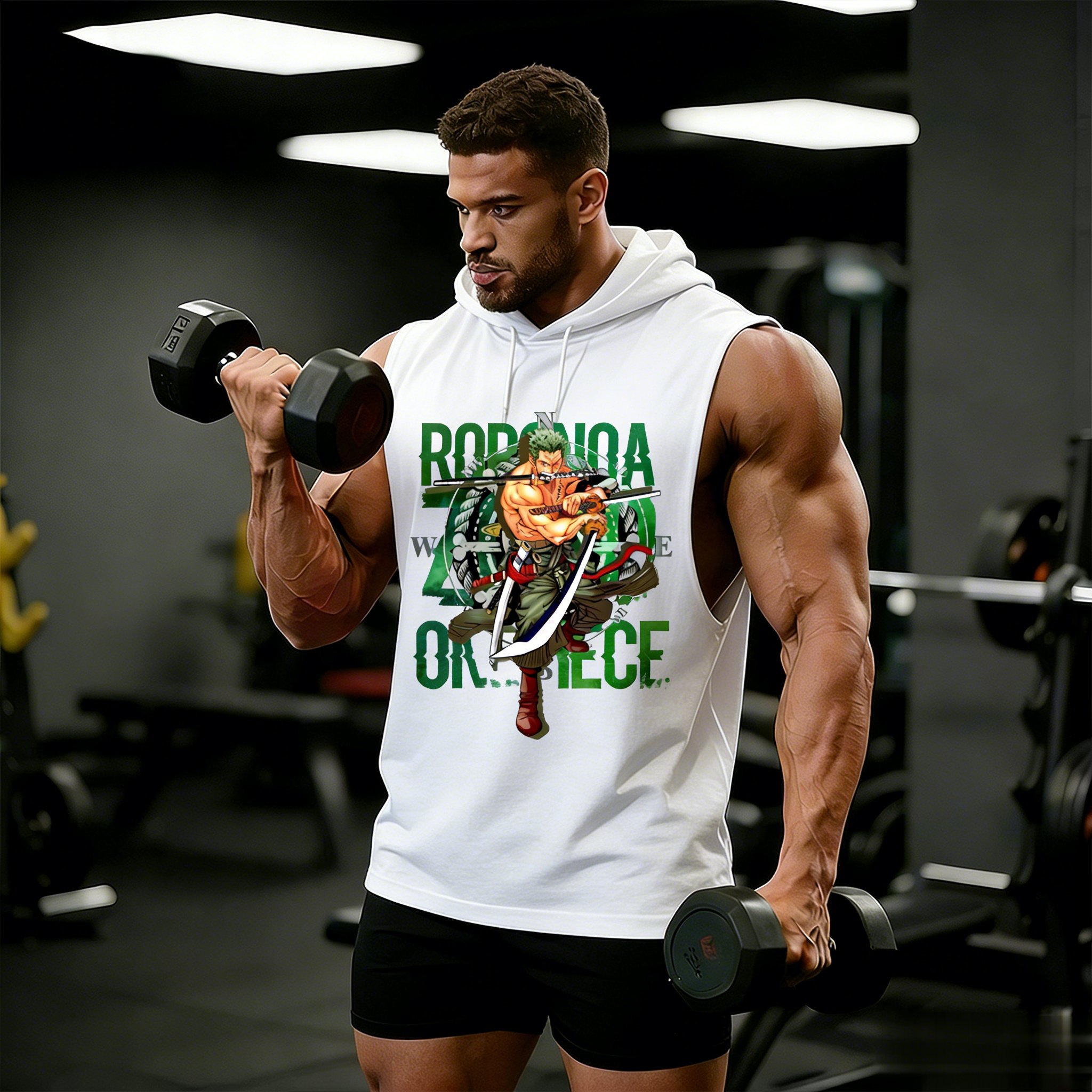 One Piece Zoro Roronoa Anime W – Tank Top Muscle recenzja i cena