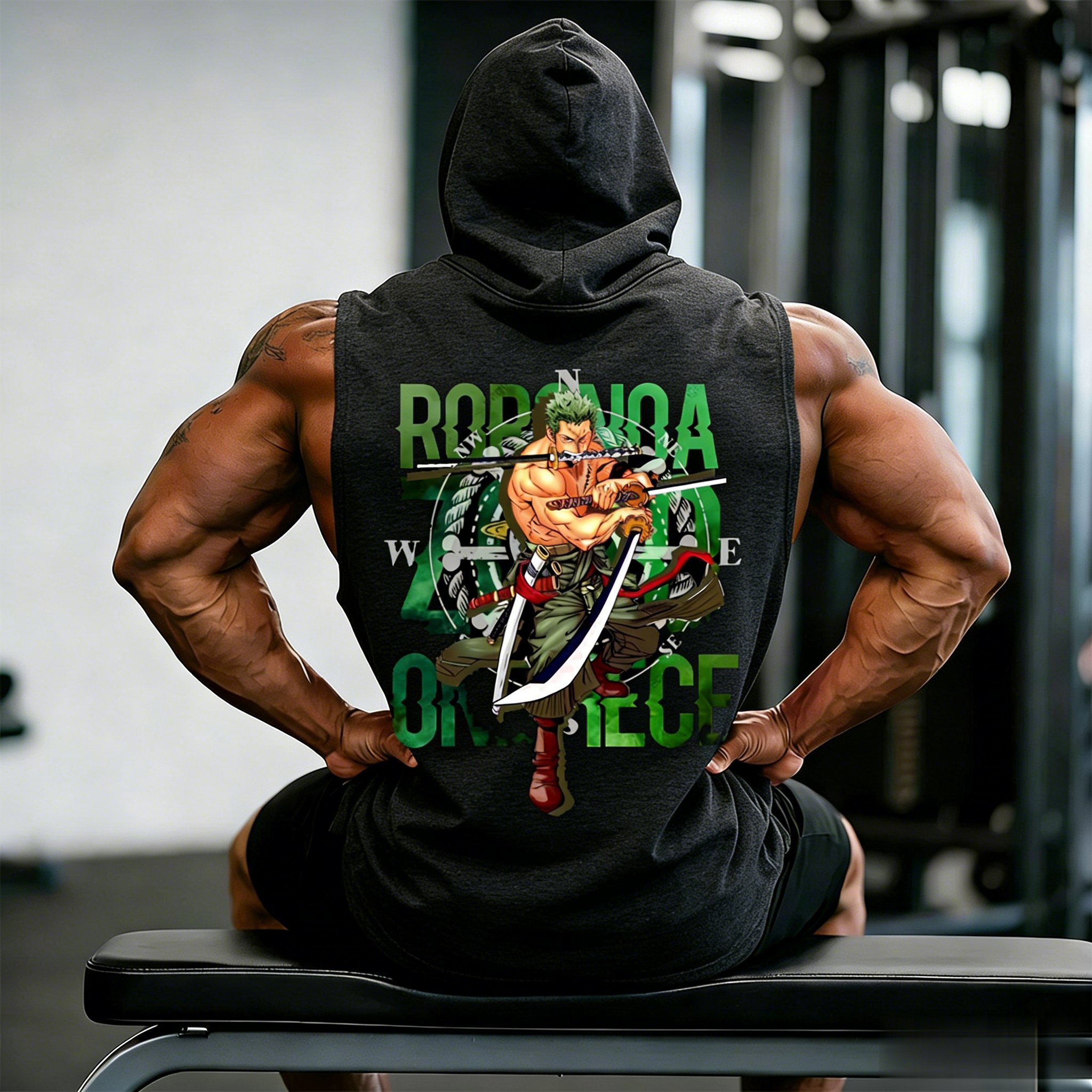 One Piece Zoro Roronoa Anime W – Tank Top Muscle recenzja i cena
