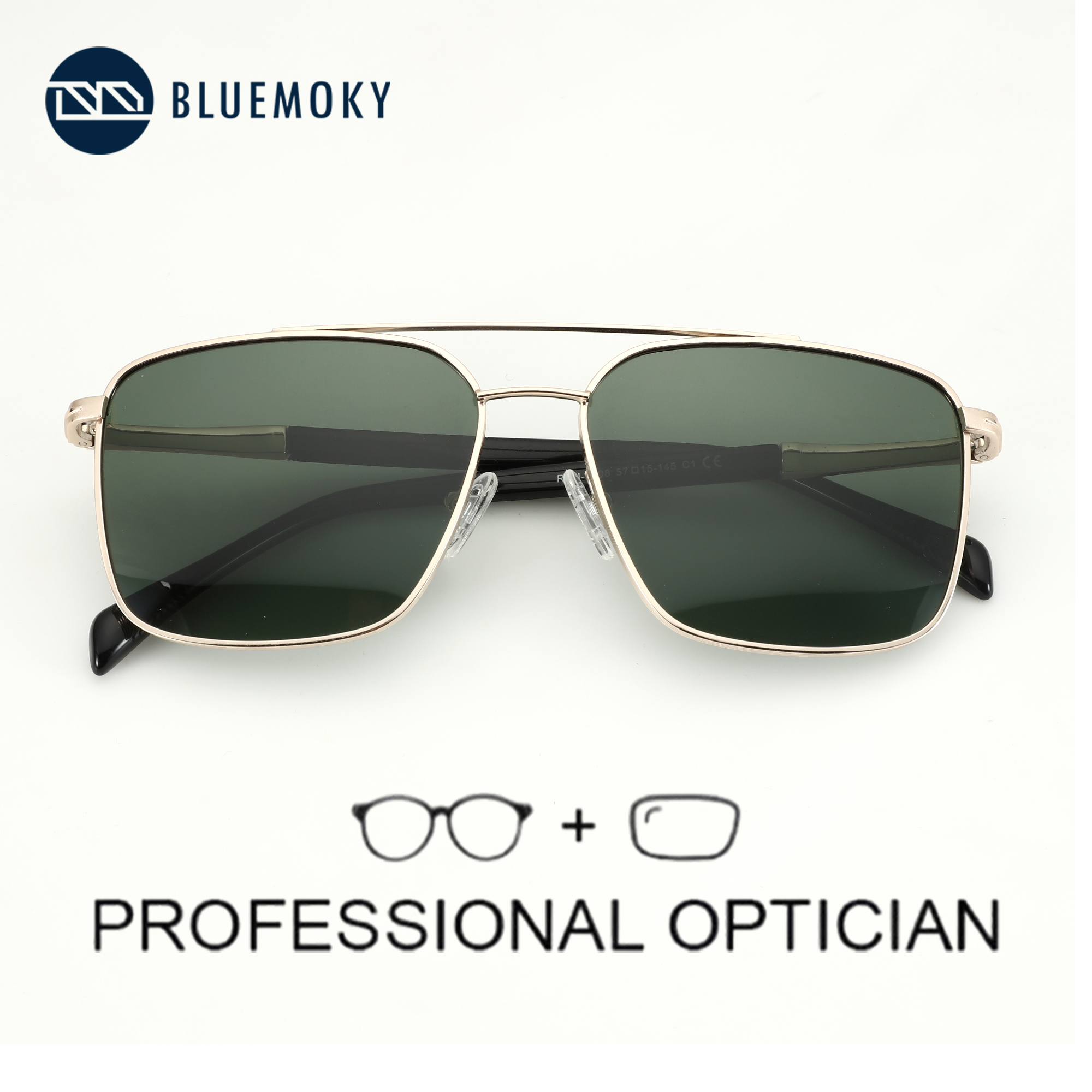 BLUEMOKY L Size Fashion Metal  – Sunglasses Aviator Polarized recenzja i cena