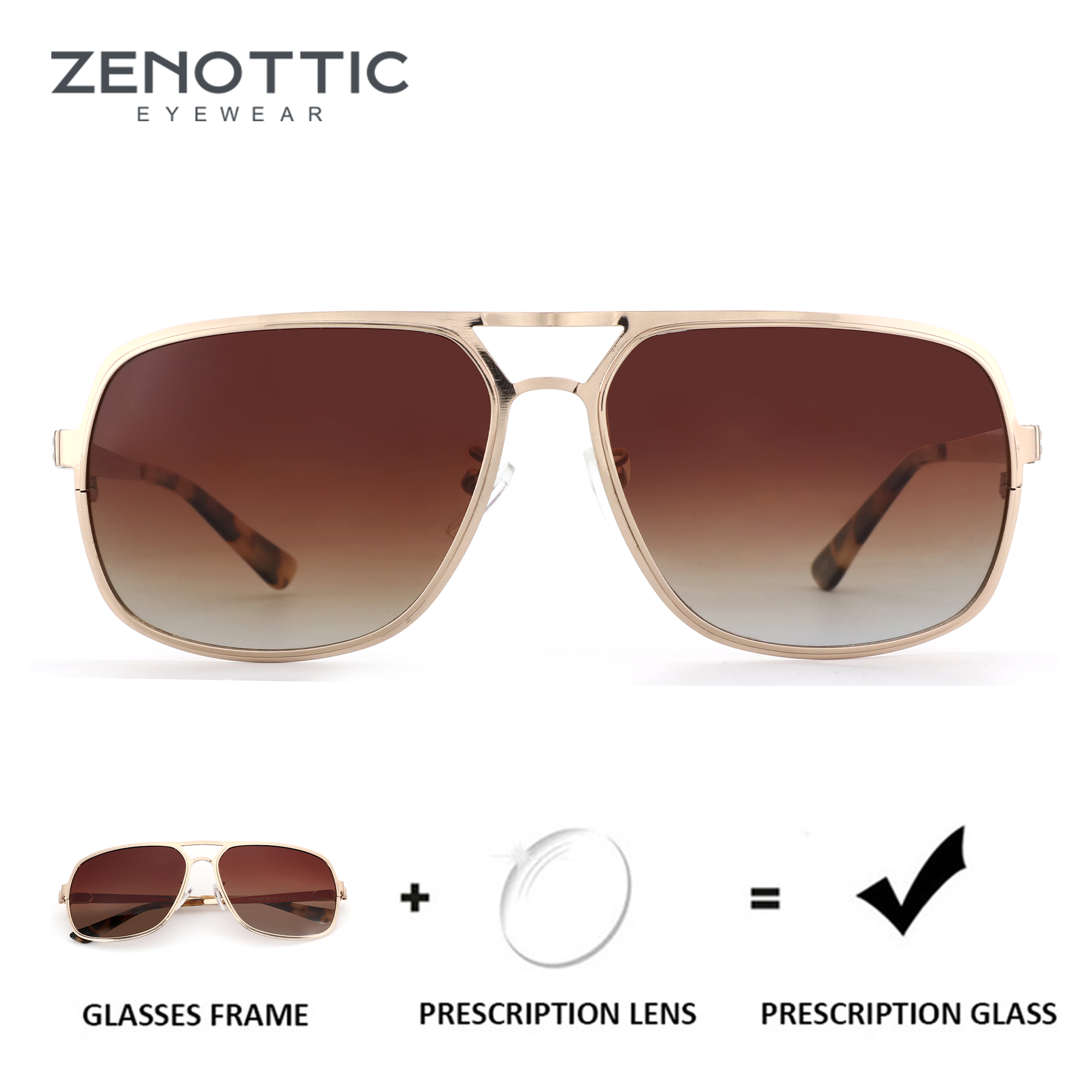 ZENOTTIC（XL Size）High Quilty M – Sunglasses Aviator Polarized recenzja i cena
