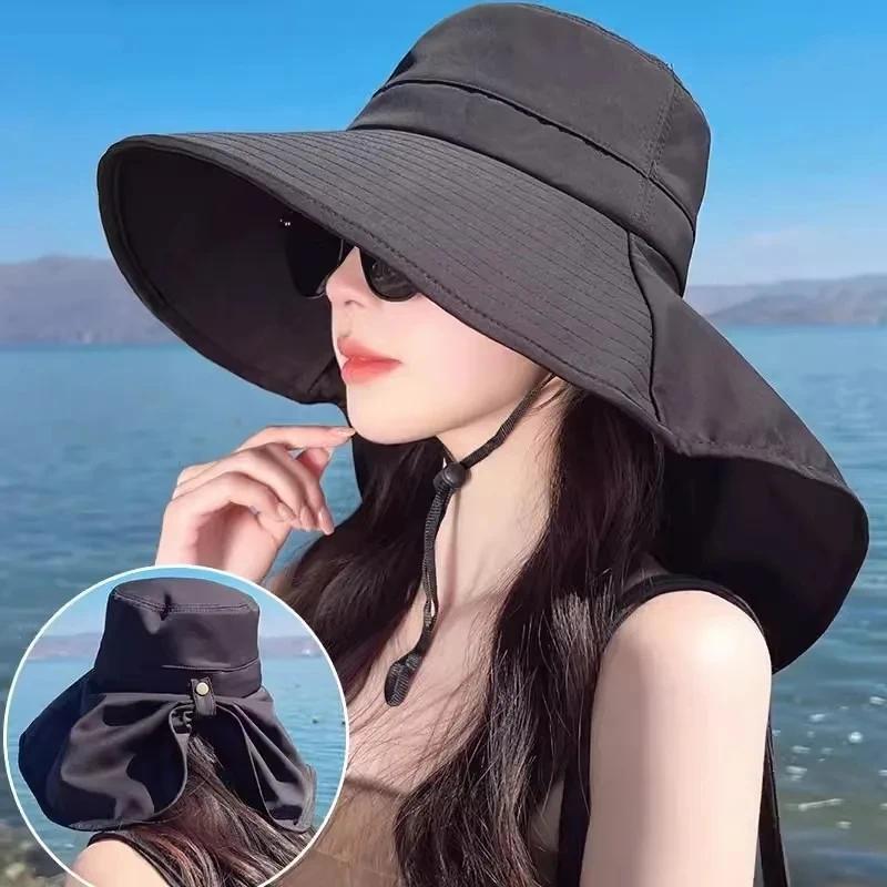 Outdoor UV Anti Neck Protectio – Bucket Hat Straw recenzja i cena