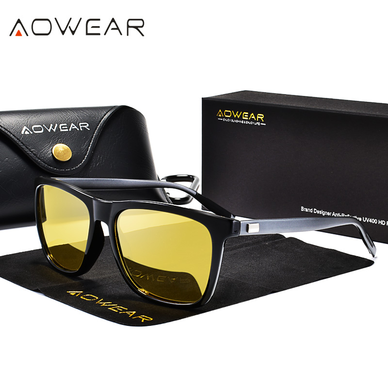 AOWEAR HD Polarized Night Visi – Sunglasses Aviator Polarized recenzja i cena