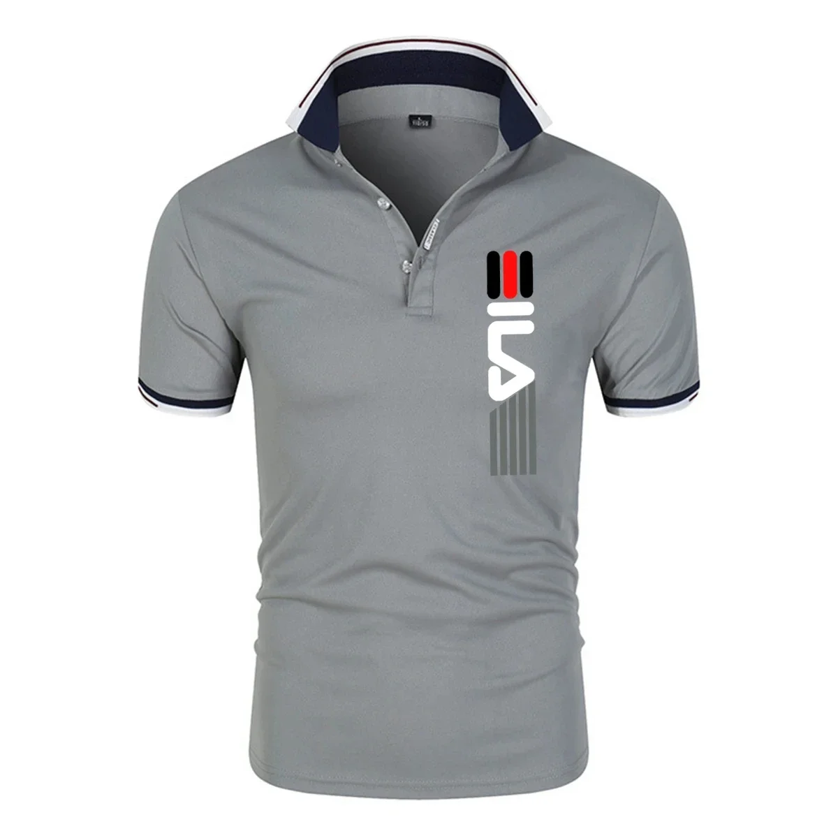 2025Summer New Men's Lapel Ant – Polo Shirt Pique recenzja i cena