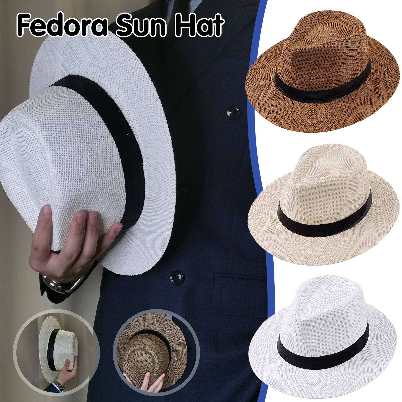 Men Summer Panama Straw Hat Na – Bucket Hat Straw recenzja i cena