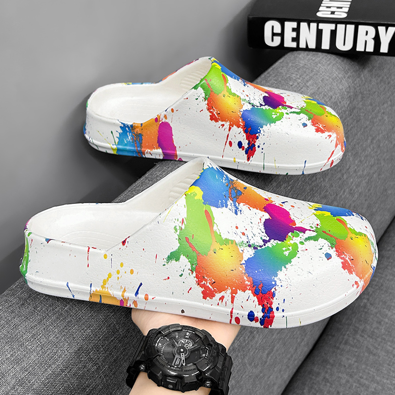 Men Women Graffiti Clogs EVA S – Espadrille Slip On recenzja i cena