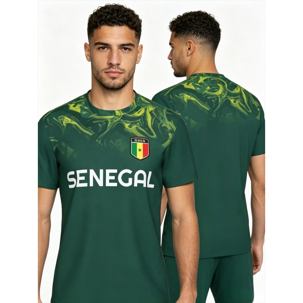 2026 New Summer Senegal Flag G – Tee Graphic Print recenzja i cena