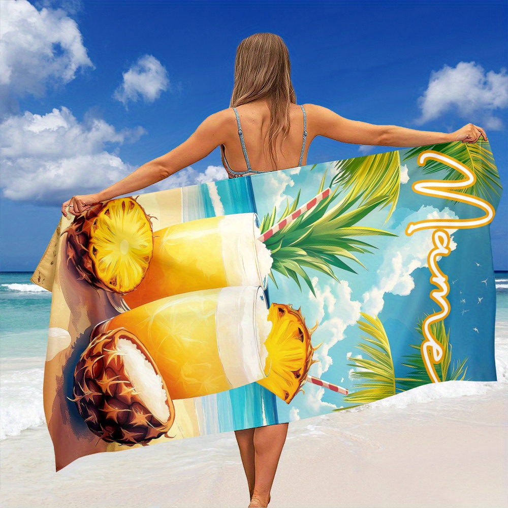1pc Customized Name Beach Towe – Beach Towel Large recenzja i cena