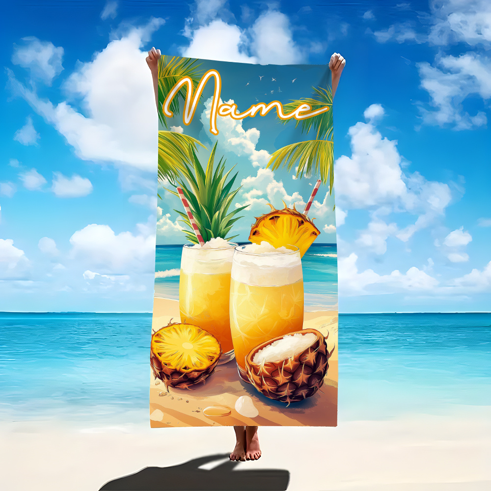 1pc Customized Name Beach Towe – Beach Towel Large recenzja i cena