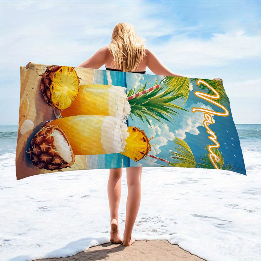 1pc Customized Name Beach Towe – Beach Towel Large recenzja i cena