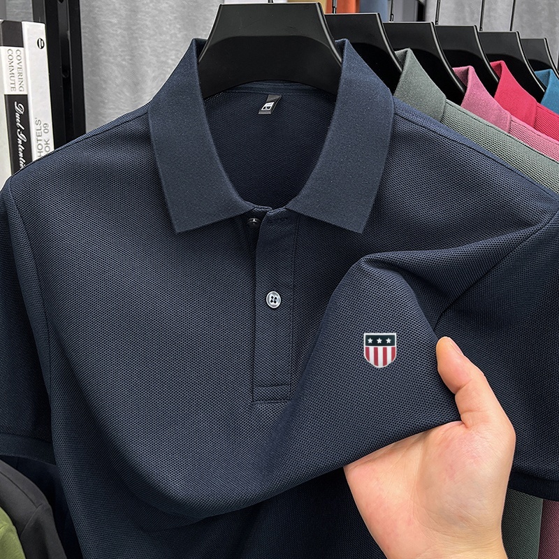 Luxury brand men's summer shor – Polo Shirt Pique recenzja i cena