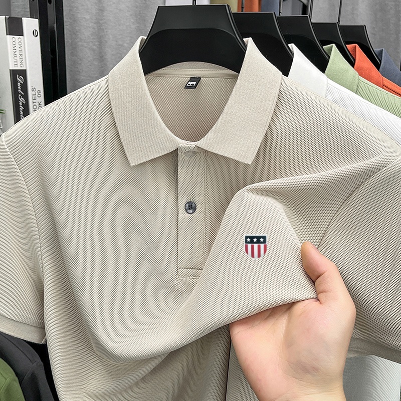 Luxury brand men's summer shor – Polo Shirt Pique recenzja i cena