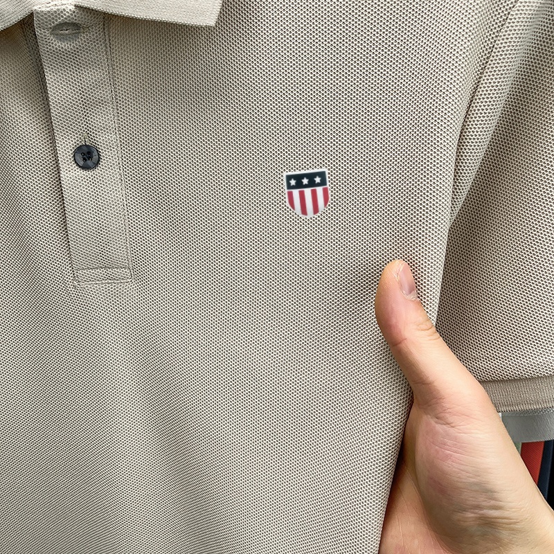 Luxury brand men's summer shor – Polo Shirt Pique recenzja i cena