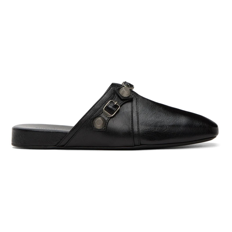 Black Soft Leather Square Toes – Espadrille Slip On recenzja i cena