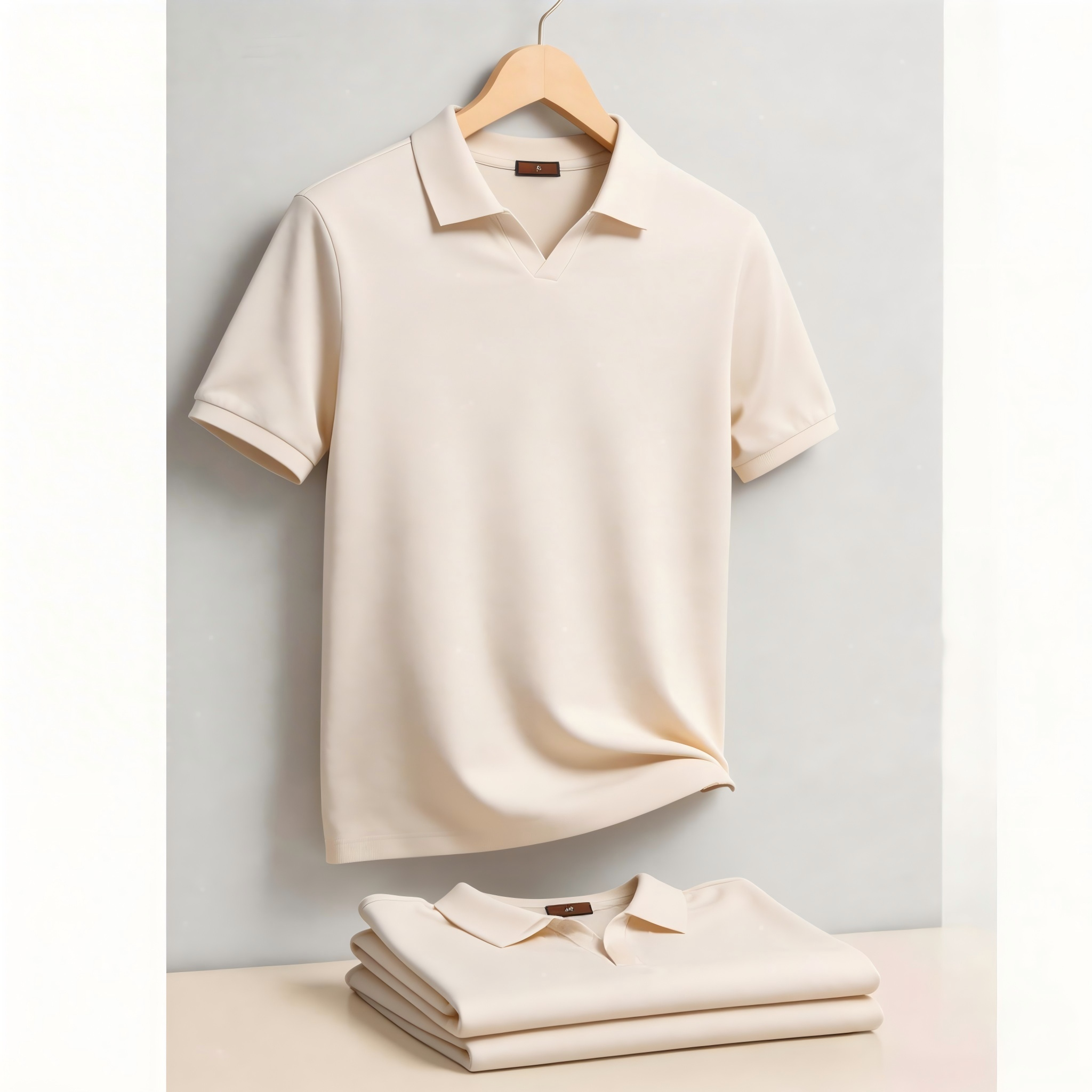 AIOPESON Men's Breathable Silk – Polo Shirt Pique recenzja i cena