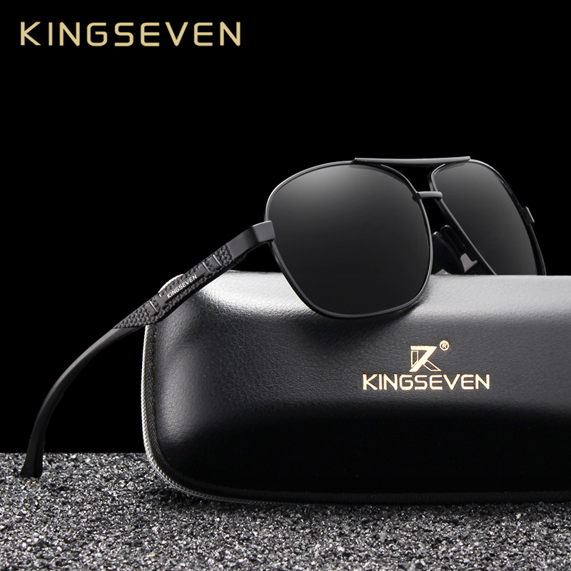 KINGSEVEN Brand Men Sunglasses – Sunglasses Aviator Polarized recenzja i cena