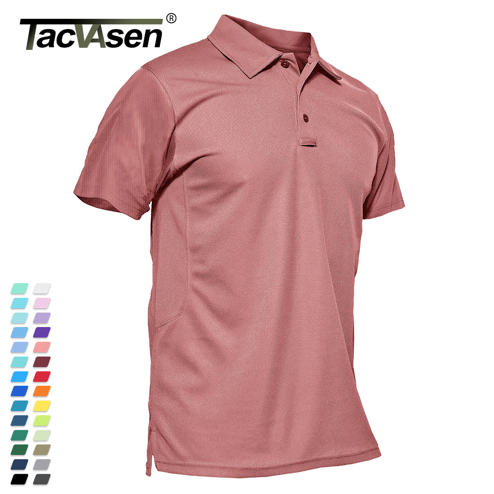 TACVASEN Summer Colorful Fashi – Polo Shirt Pique recenzja i cena
