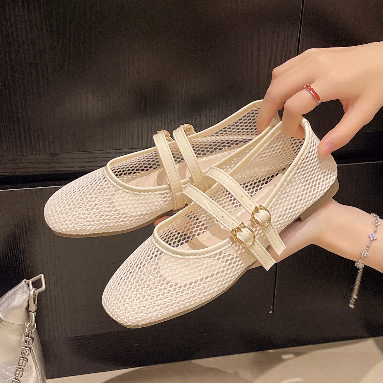 Breathable Women's Shallow-mou – Espadrille Slip On recenzja i cena