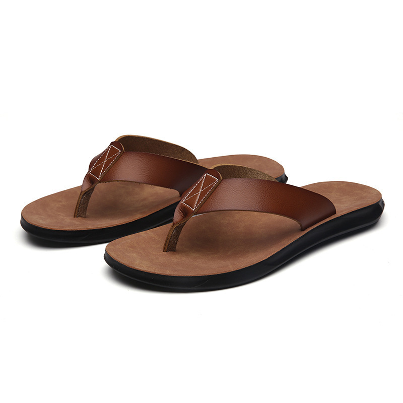 38-47 New Italian Leather Flip – Flip Flop Leather Men recenzja i cena