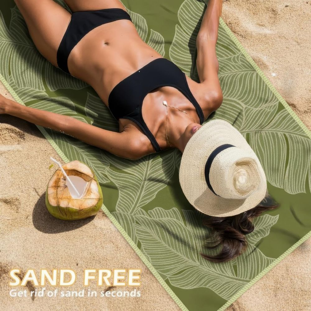 Large Quick-Dry Sand-Free Beac – Beach Towel Large recenzja i cena