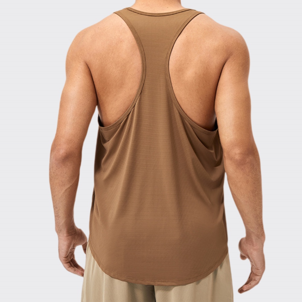 Men's Sleeveless Shirt Fitness – Tank Top Muscle recenzja i cena