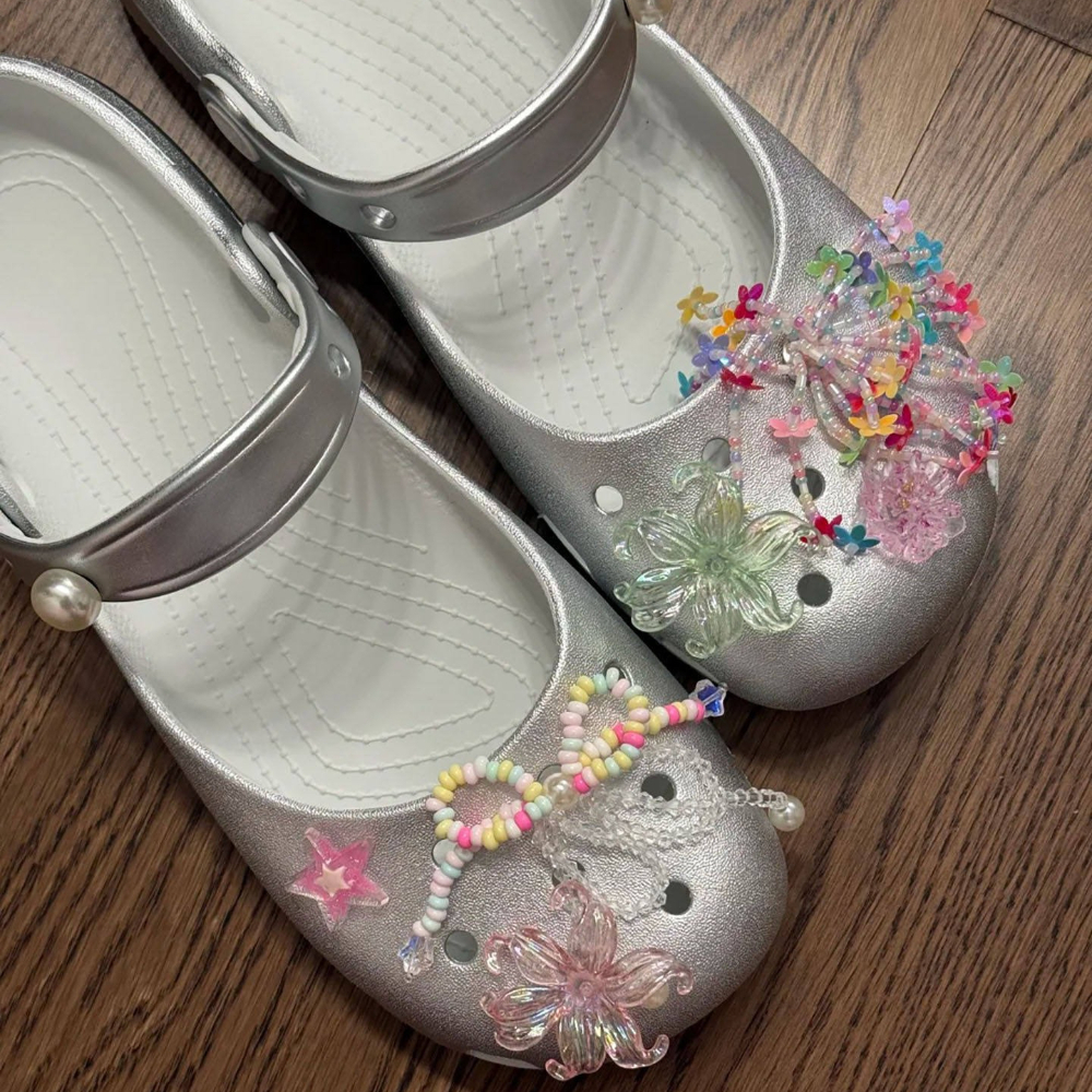 Summer New Silver Slip-on Clog – Espadrille Slip On recenzja i cena