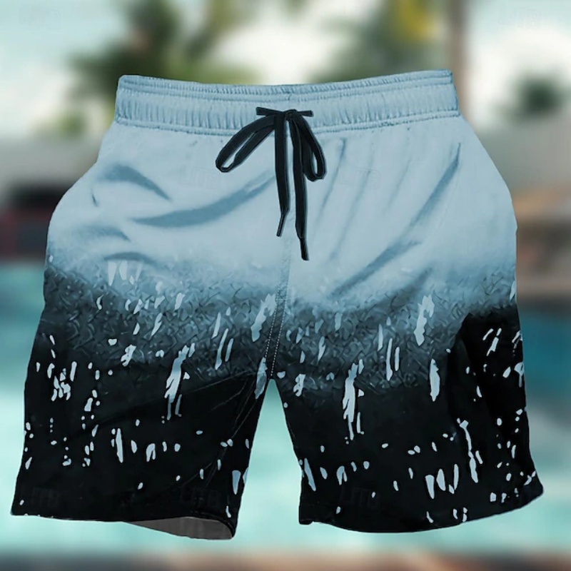 Gradient Colorful Graphic Swim – Trunks Board Surf recenzja i cena