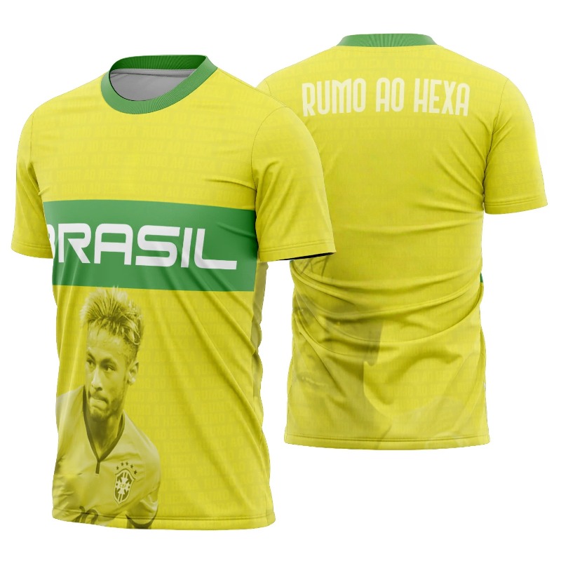 Summer Brazil Neymar No.10 Gra – Tee Graphic Print recenzja i cena