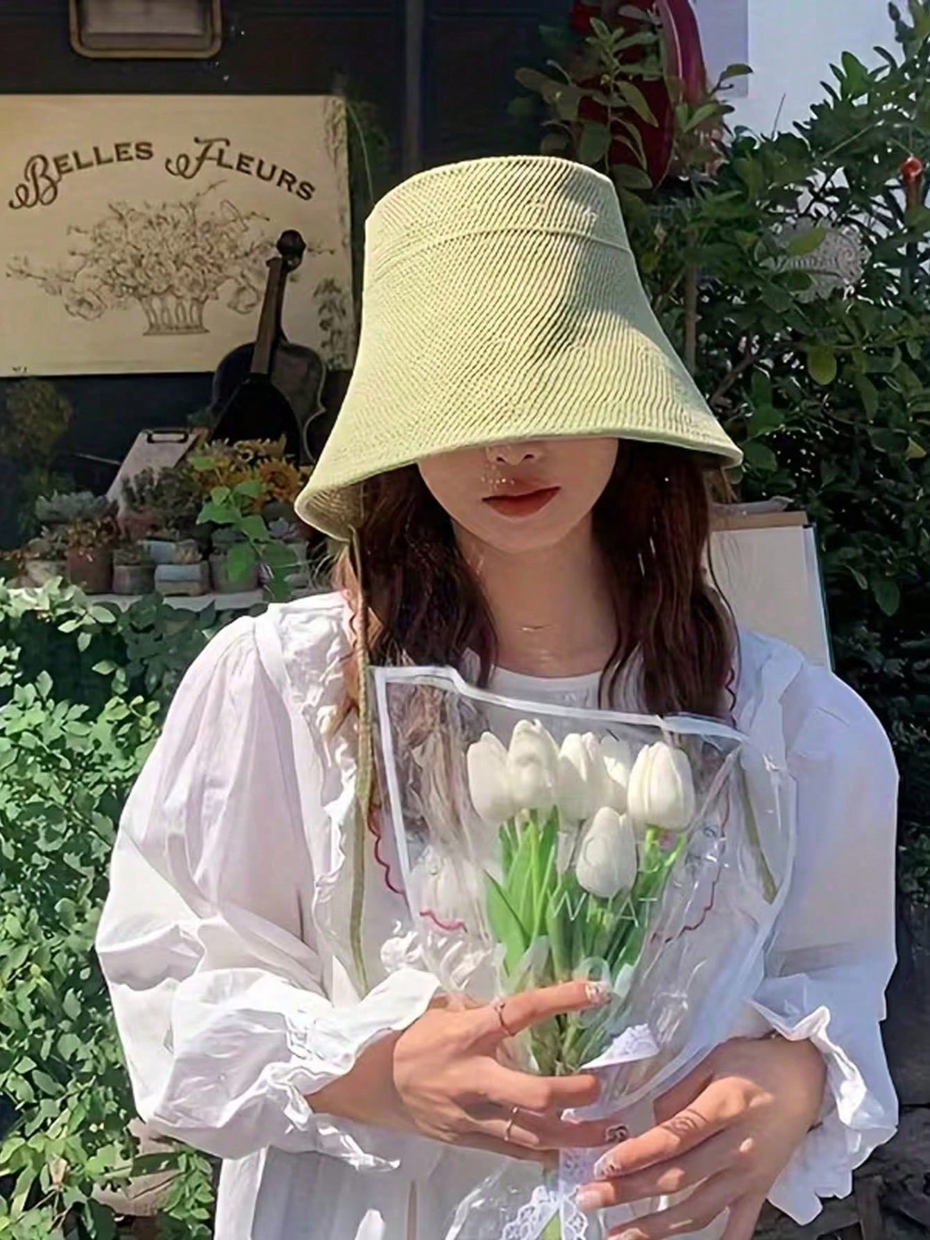 Straw Wide-Brim Sun Hat For Wo – Bucket Hat Straw recenzja i cena