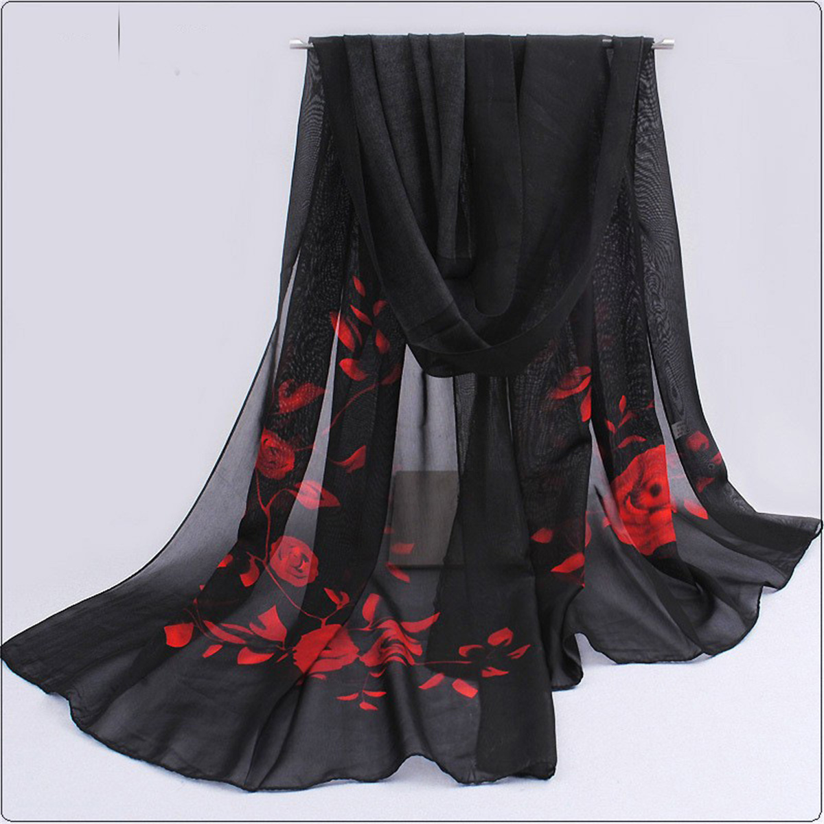 1pcs Chiffon Scarf Simple Eleg – Beach Towel Large recenzja i cena
