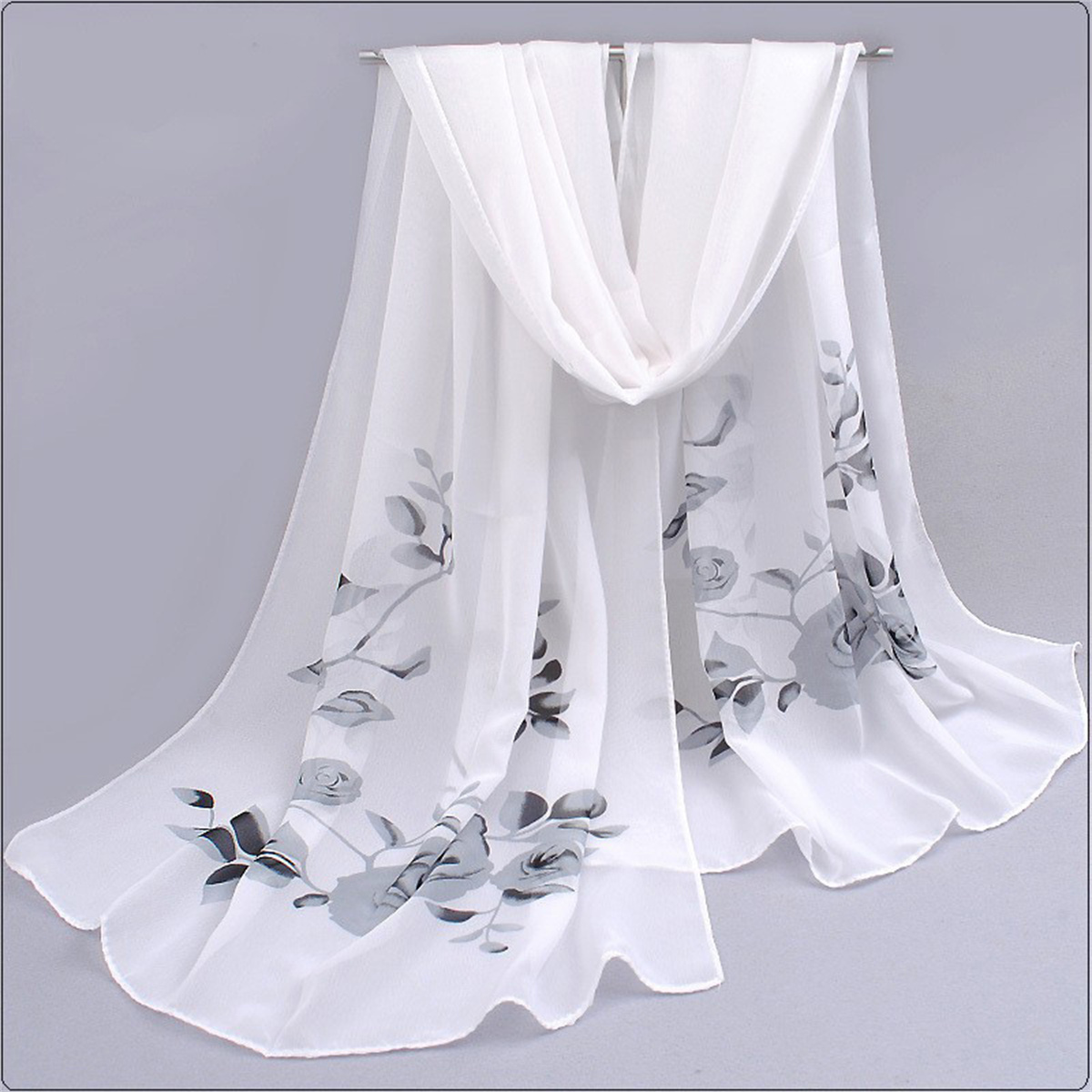 1pcs Chiffon Scarf Simple Eleg – Beach Towel Large recenzja i cena