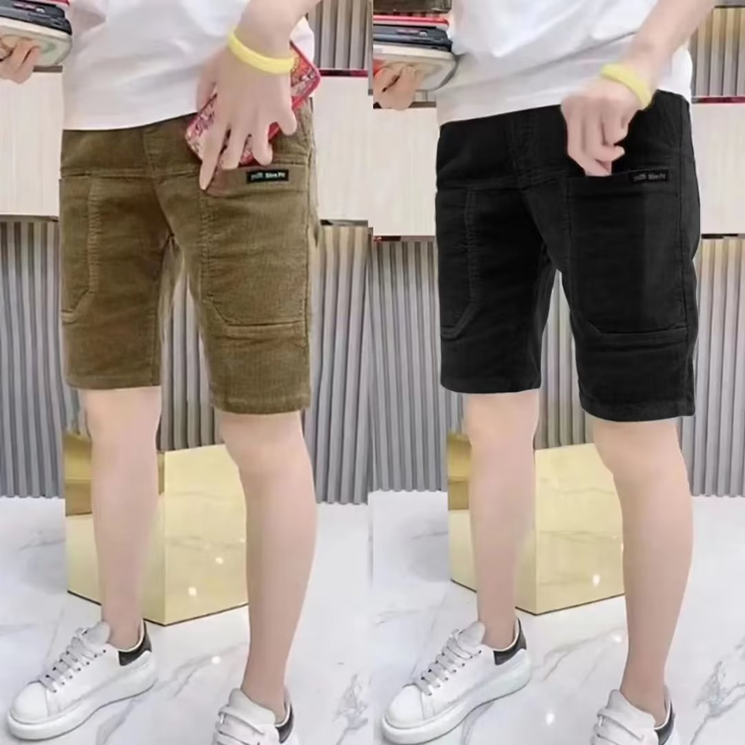Slim Fit Summer Thin Corduroy  – Shorts Chino Slim recenzja i cena