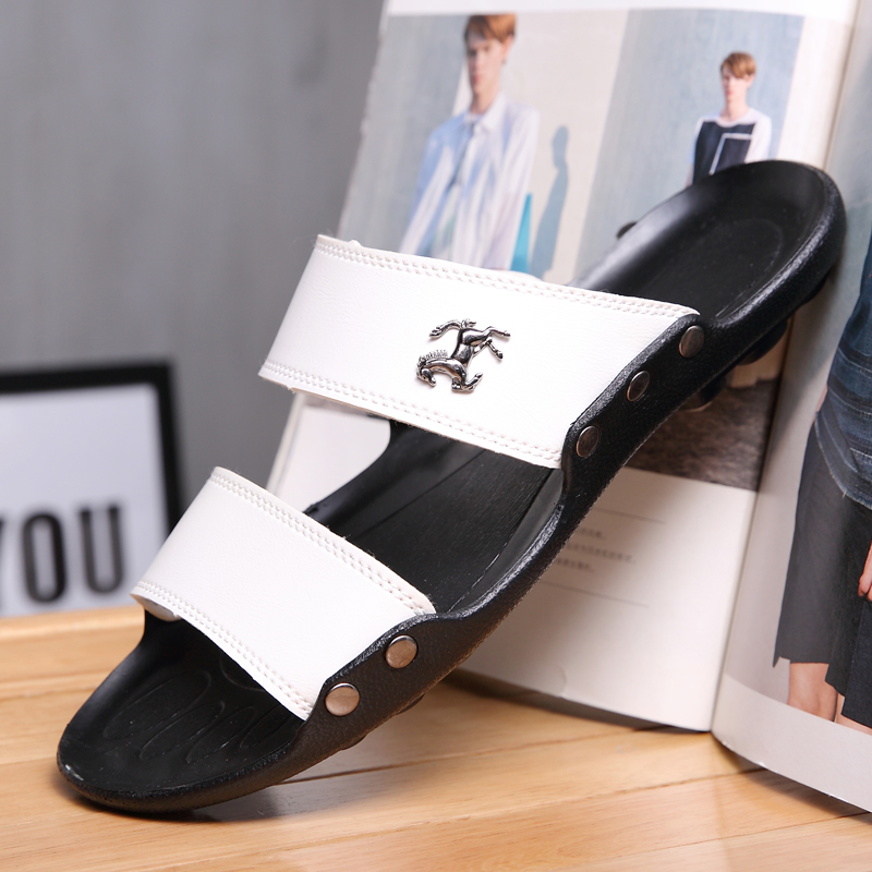 HKDQ Hot Sale Designer Slipper – Flip Flop Leather Men recenzja i cena