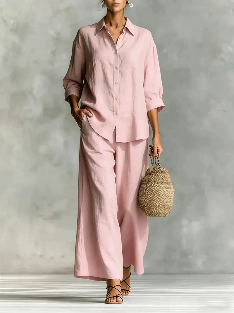 Women's New 7-Sleeve Shirt & W – Linen Shirt Breathable recenzja i cena