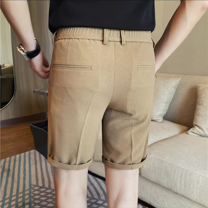 Men's Elastic Waist Summer Sho – Shorts Chino Slim recenzja i cena