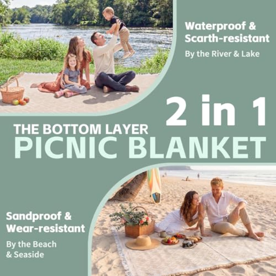 2 in 1 Extra Large Boho Beach  – Beach Towel Large recenzja i cena