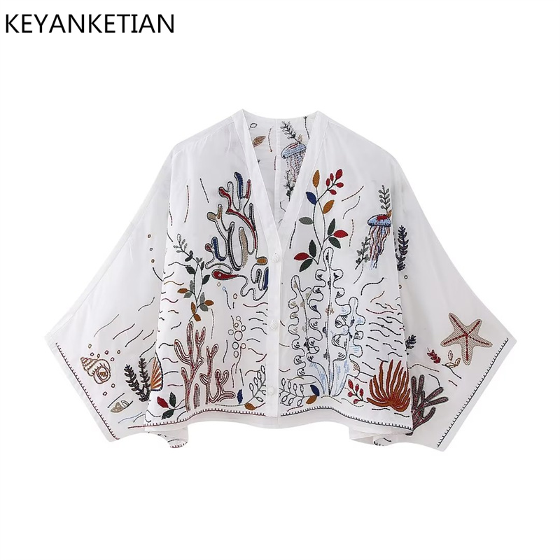 KEYANKETIAN Summer's New Flora – Resort Shirt Floral recenzja i cena