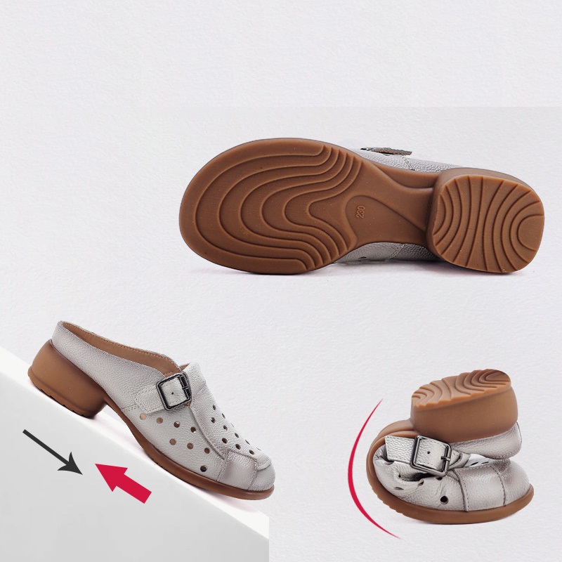 New Cow leather low heel sanda – Espadrille Slip On recenzja i cena