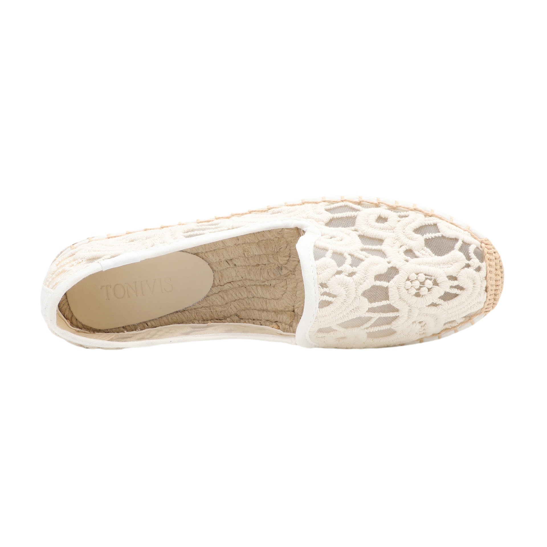 Women Lace Espadrilles Flats S – Espadrille Slip On recenzja i cena