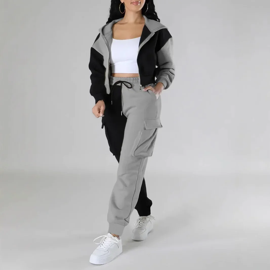 Women Loose Autumn Winter Two  – Short Linen Drawstring recenzja i cena