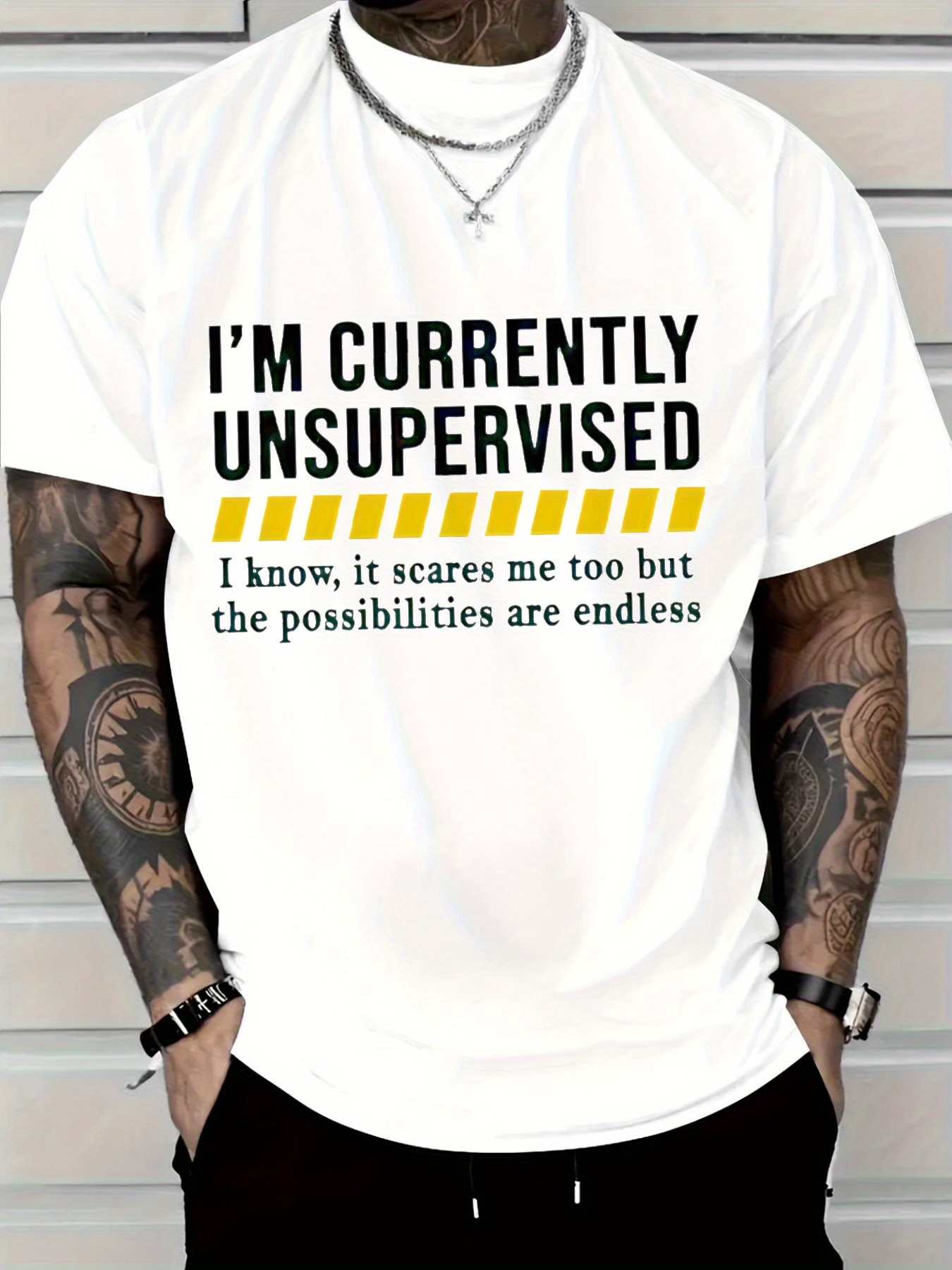 New Men's Casual Cotton T-Shir – Tee Graphic Print recenzja i cena