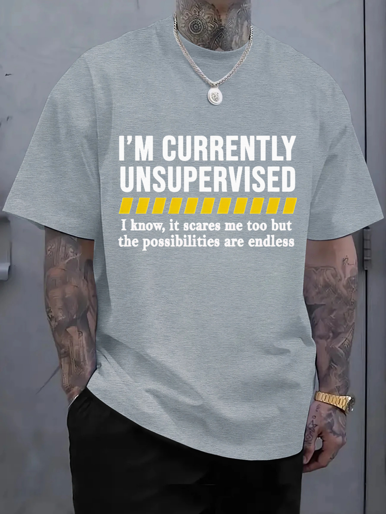 New Men's Casual Cotton T-Shir – Tee Graphic Print recenzja i cena